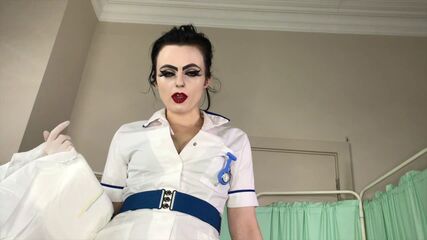 Nurse Pisses On Diaper